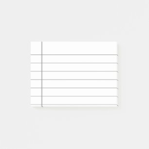 Bloco De Notas Papel alinhado customizável personalizado do