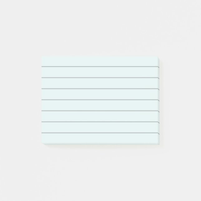 Bloco De Notas Papel alinhado verde pistácio (Frente)