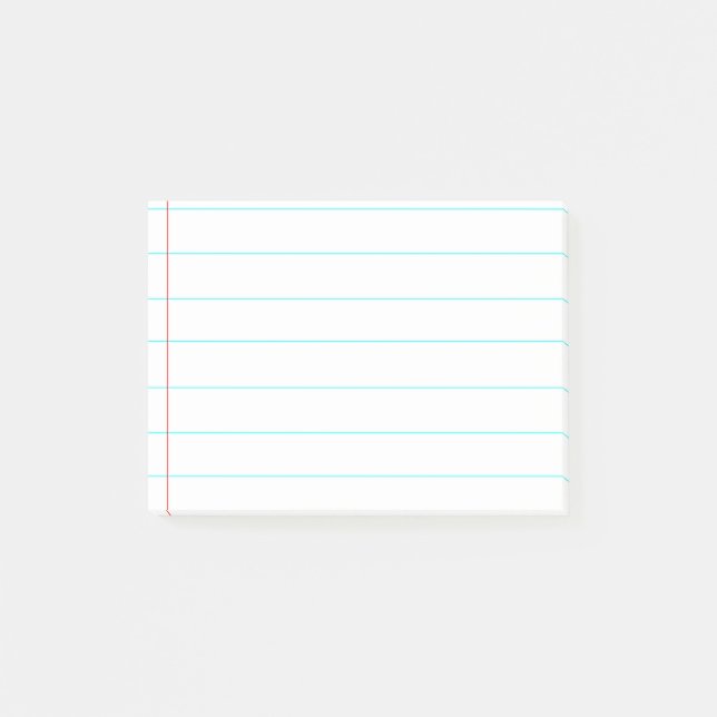 Bloco De Notas Papel de Caderno Personalizado e Customizável com  (Frente)
