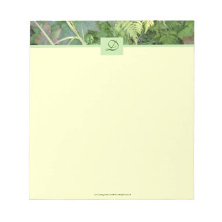 Bloco De Notas Papel de carta de Jardins do Novo Dia