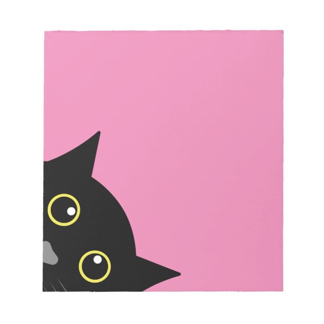 BLOCO DE NOTAS PAPEL DE CARTA DE PINK ESCREVENDO DE PEER GATO (Frente)