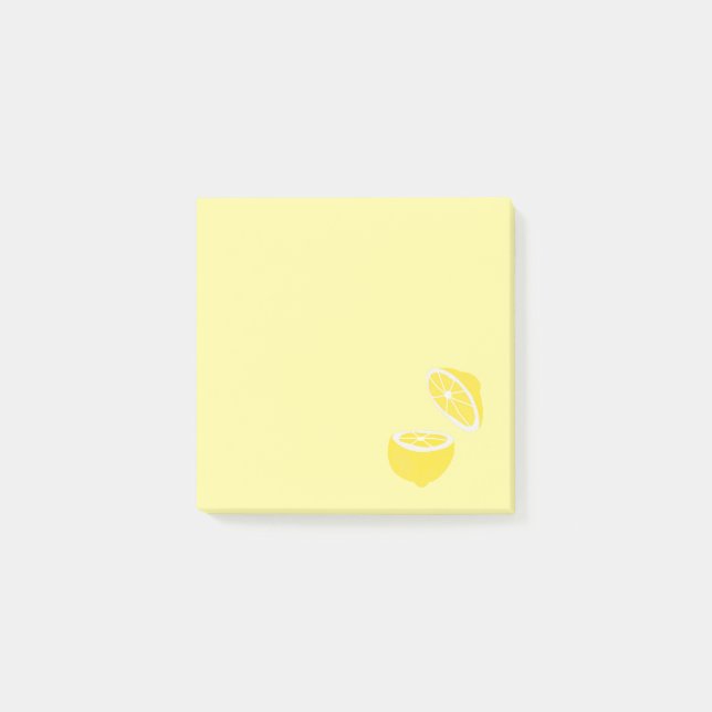 Bloco De Notas Papel de carta para fatias de limão (Frente)