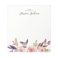 Papel de Carta para Notepad Personalizado Fluvial