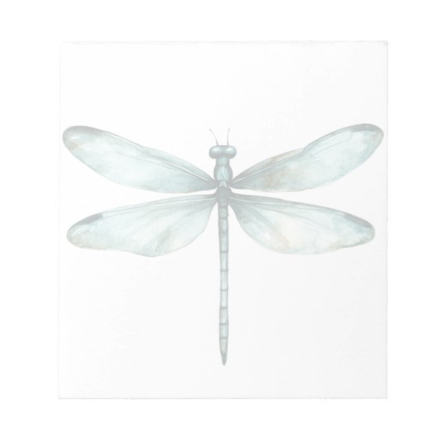 Bloco De Notas Papel de Carta Personalizado de Nota de Dragonfly  (Frente)