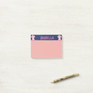 Bloco De Notas Papel de Carta Personalizado para Gato bonito com