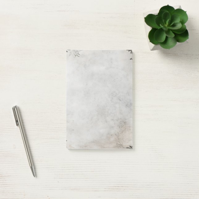 Bloco De Notas Papel de Cinza Antigo (Escritótio)