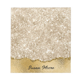 Bloco De Notas Papel de Folha Dourado Com Largura Personalizado