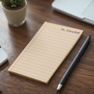 Bloco De Notas Papel de notebook ligado a laranja