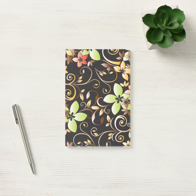 Bloco De Notas Papel de parede para flores 4 (Escritótio)