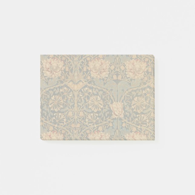 Bloco De Notas Papel de parede rico William Morris Honeysuckle (Frente)