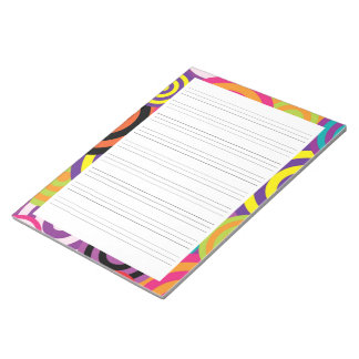 Bloco De Notas Papel de Prática de Caligrafia e Letra Cursiva com