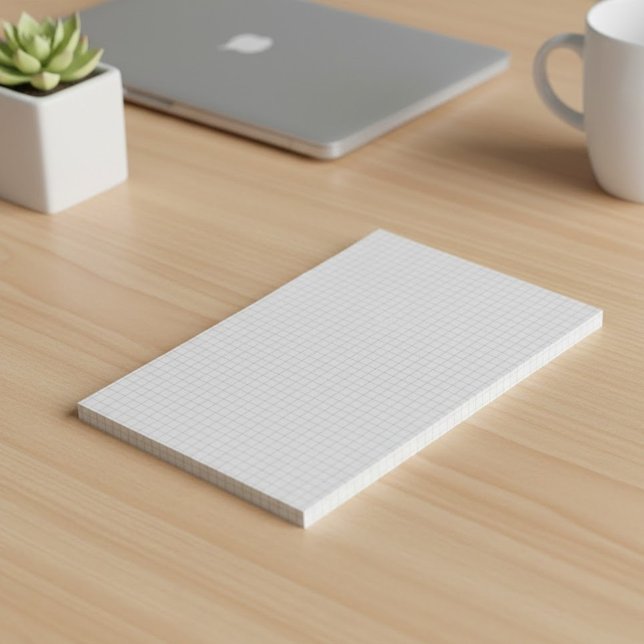 Bloco De Notas Papel Milimetrado Pequeno Personalizado (Grades /  (Make your own grid paper)