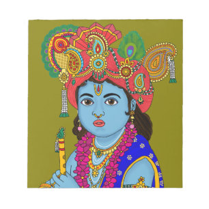 Bloco De Notas Papelaria do Krishna Infantil