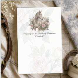 Bloco De Notas Papelaria Personalizada de Cavalo