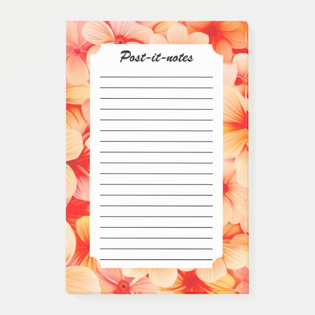 Bloco De Notas Paquiaria Primavera Blossom Bloom (Frente)