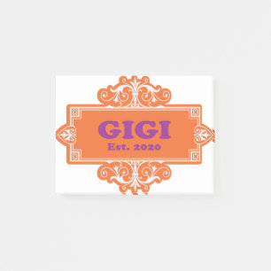 Bloco De Notas Para Esse Especial "GiGi 2020"