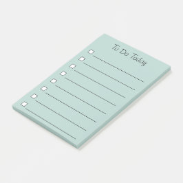 Bloco De Notas Para fazer hoje - notas de post-it