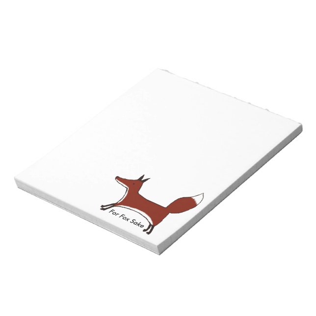 Bloco De Notas Para Fox Sake Notepad (Invertido)