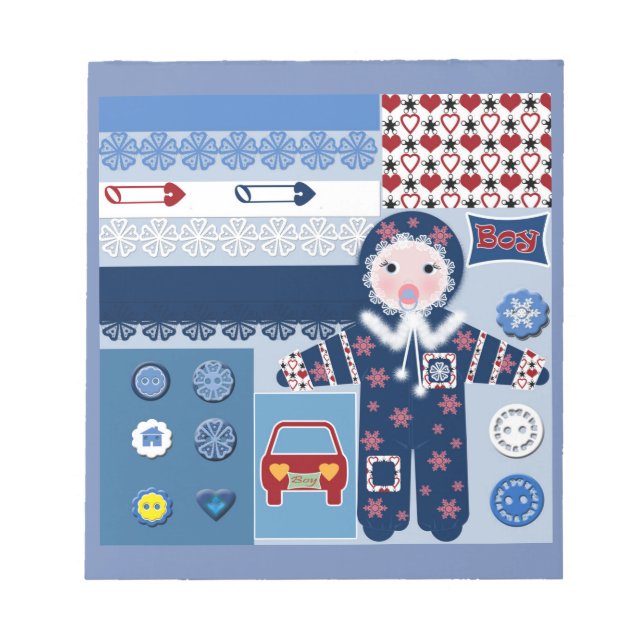 Bloco De Notas Para menino (Frente)