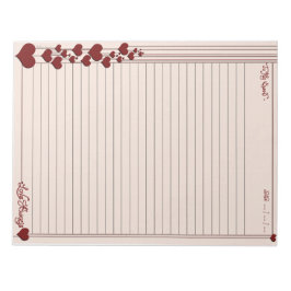 Bloco De Notas Para o meu doce