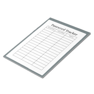 Bloco de Notas para Senhas Fáceis