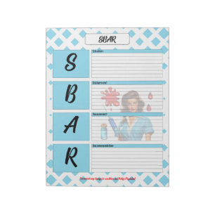 Bloco De Notas Para uma temperatura _ SBAR viva