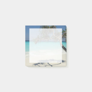 Bloco De Notas Paraíso Sunny Tropical Beach Ocean