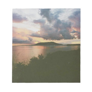 Bloco De Notas Paraíso Tropical na ilha Nacula - Fiji