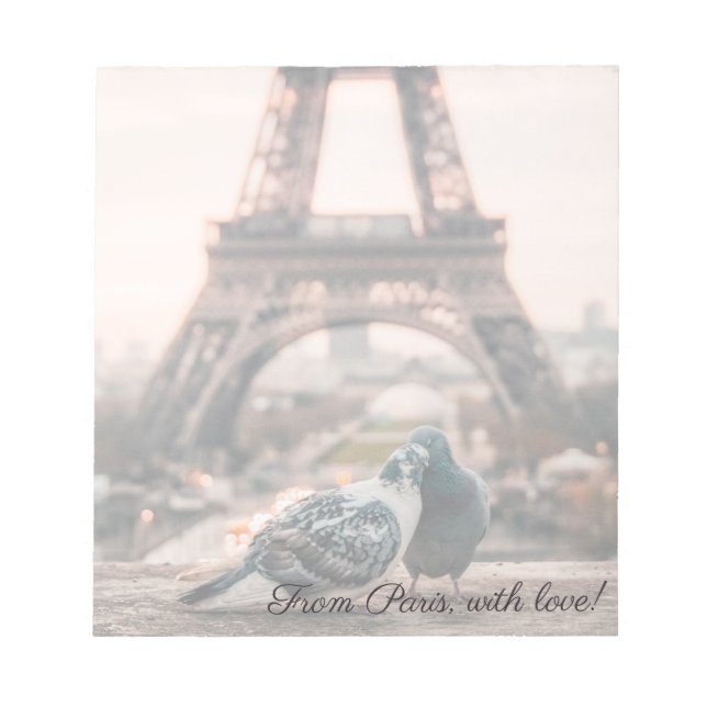 Bloco de notas Paris, França (Frente)