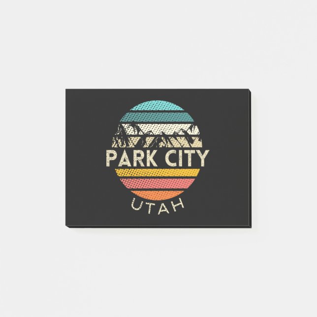Bloco De Notas Park City Utah (Frente)