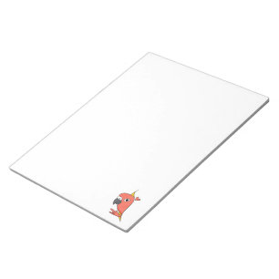 Bloco De Notas Parrot ASL I Love You - Deaf Culture Design