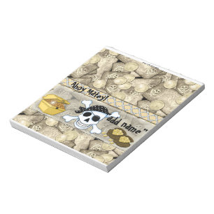 Bloco De Notas Partido Pirate Birthday Candy Bar Wrapper