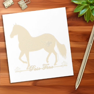 Bloco De Notas Paso Fino Horse Notas Equestres