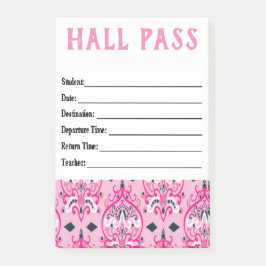 Bloco De Notas Pass Hall
