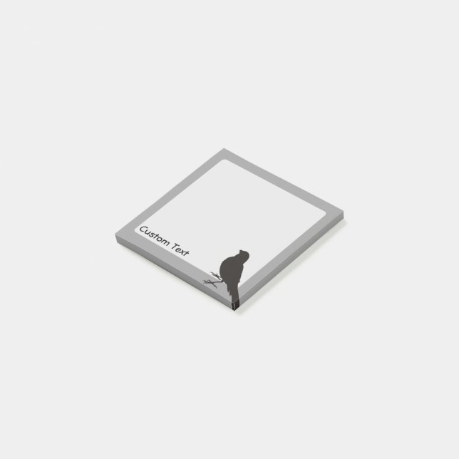 Bloco De Notas Pássaro Canário Permanente (Inclinado)