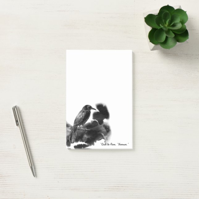 Bloco De Notas Pássaros negros. As Notas do Raven (Escritótio)