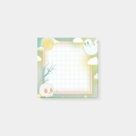 Bloco De Notas Pastel Halloween Ghost