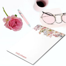 Pastel Wild Flowers Personalizadas