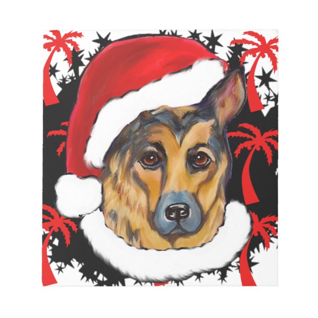 BLOCO DE NOTAS PASTOR ALEMÃO (Frente)