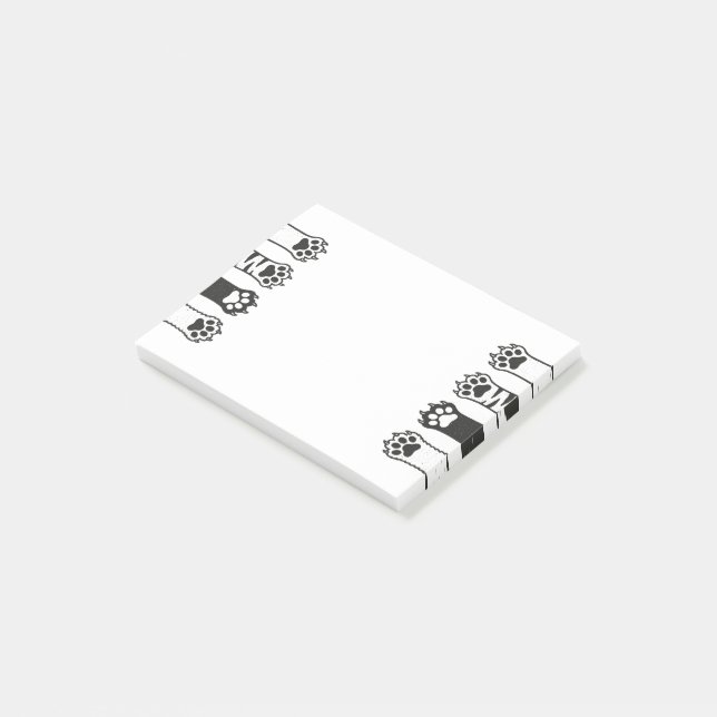 Bloco De Notas Patas de Gato (Inclinado)