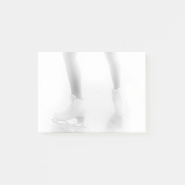 Bloco De Notas Patinação no gelo (Frente)