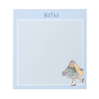 Bloco De Notas Patinação no Gelo Daisy