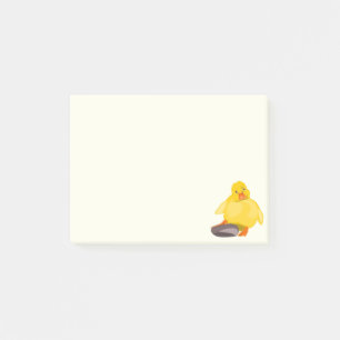 Bloco De Notas Pato amarelo bonito -