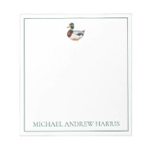 Pato Mallard de pré-disquete personalizado