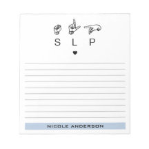 Patologista de Linguagem de SLP Personalizado ASL