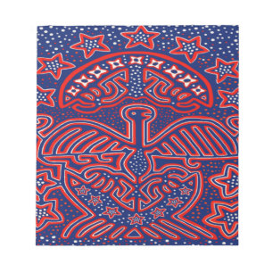 Bloco De Notas Patriota Democrático da Águia dos EUA