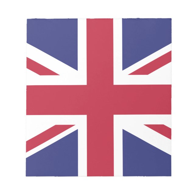 Bloco De Notas Patriotic United Kingdom Flag (Frente)