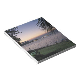 Bloco De Notas Pattaya Beach Sunset.. Chonburi, Tailândia