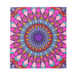Bloco De Notas Patterno Summer Fashion Colorful Vintage Trendy