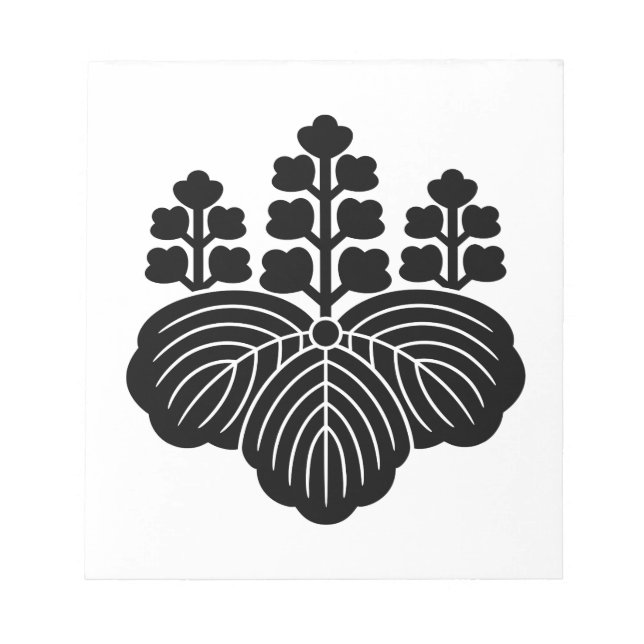 Bloco De Notas Paulownia com 5&7 flores (Frente)